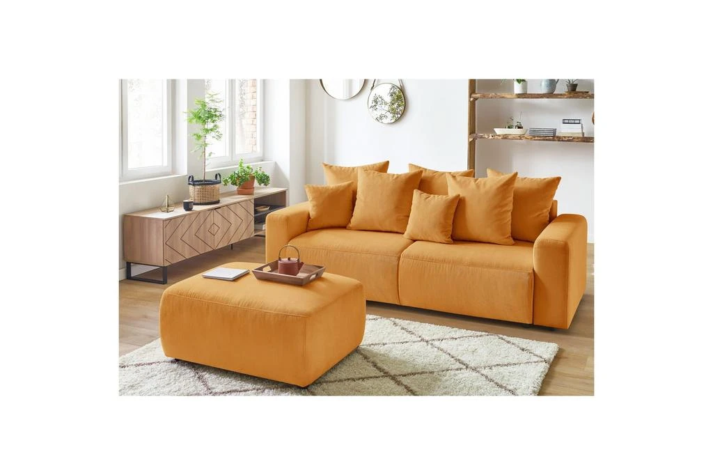 预计3周后发货 Bobochic Pouf - Envy - Velours Côtelé 16