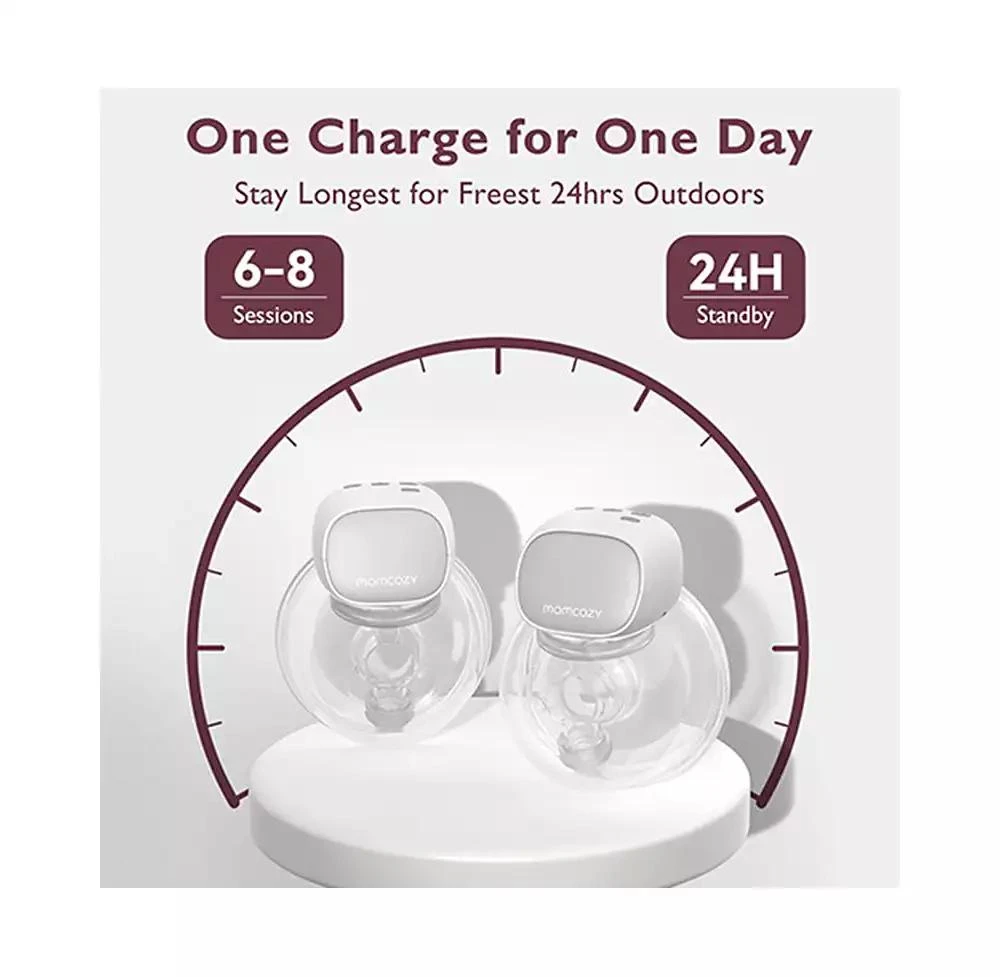 Momcozy Double Wearable Electric Breast Pump | S9 6