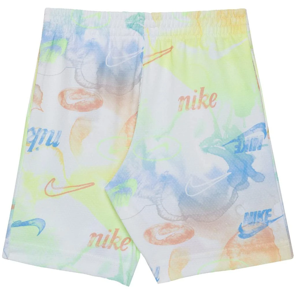 Nike Kids Sportswear Printed Mesh Shorts (Toddler) 2