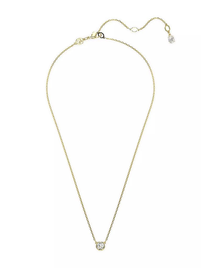 Swarovski Imber Goldtone & Crystal Lariat Necklace 2