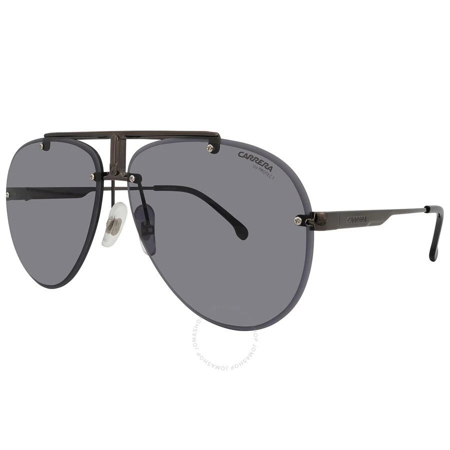 Carrera Grey Pilot Unisex Sunglasses CARRERA 1032/S 0V81/IR 62 2