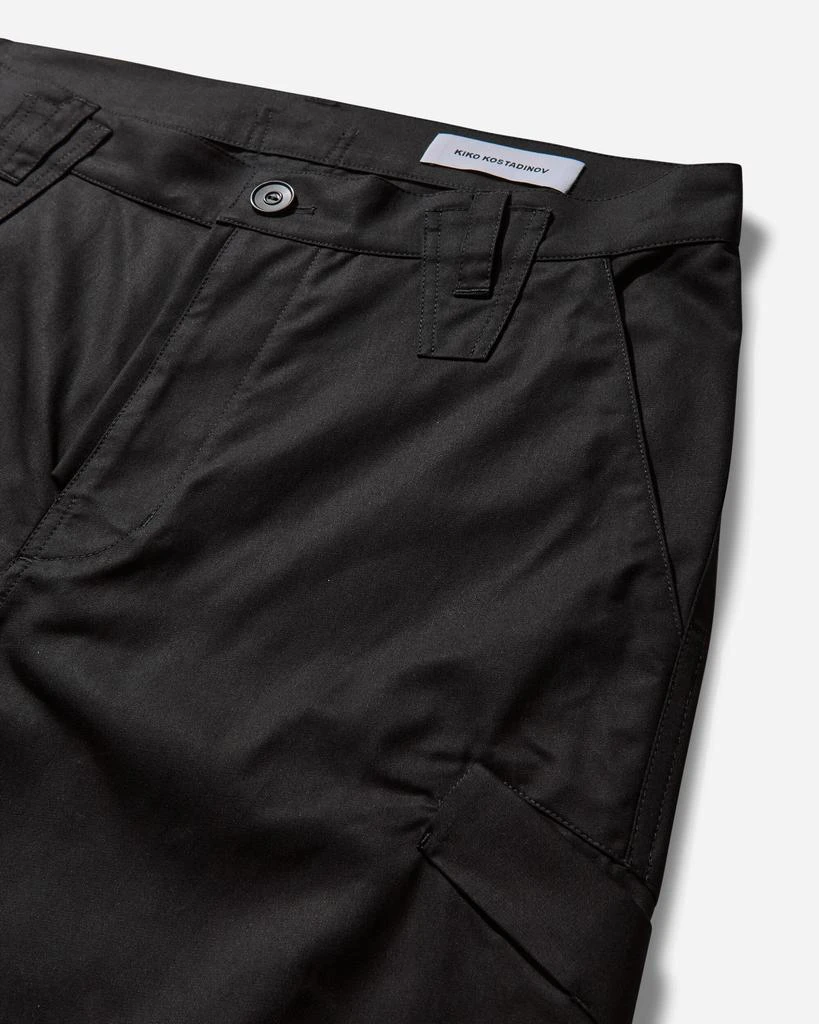 Kiko Kostadinov Men's Zafar Cargo Trousers Black Sable 3
