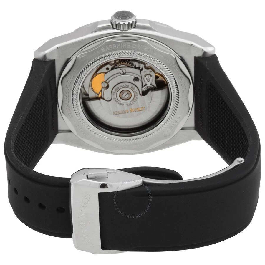Armand Nicolet JH9 Automatic Black Dial Men's Watch A660HAA-NZ-GG4710N 3