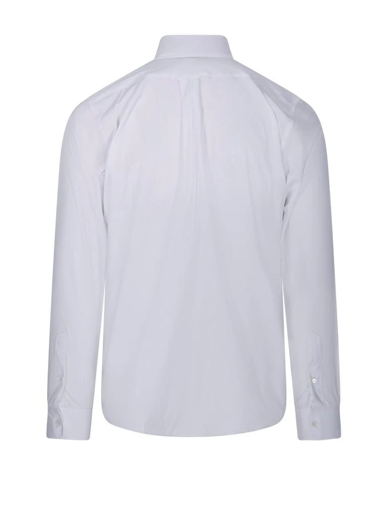 Maison Kitsuné Maison Kitsuné Fox Head Patch Long-Sleeved Shirt 2