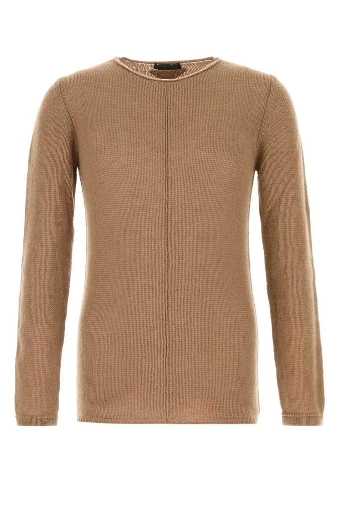 Prada Prada Long-Sleeve Crewneck Knit Sweater 1