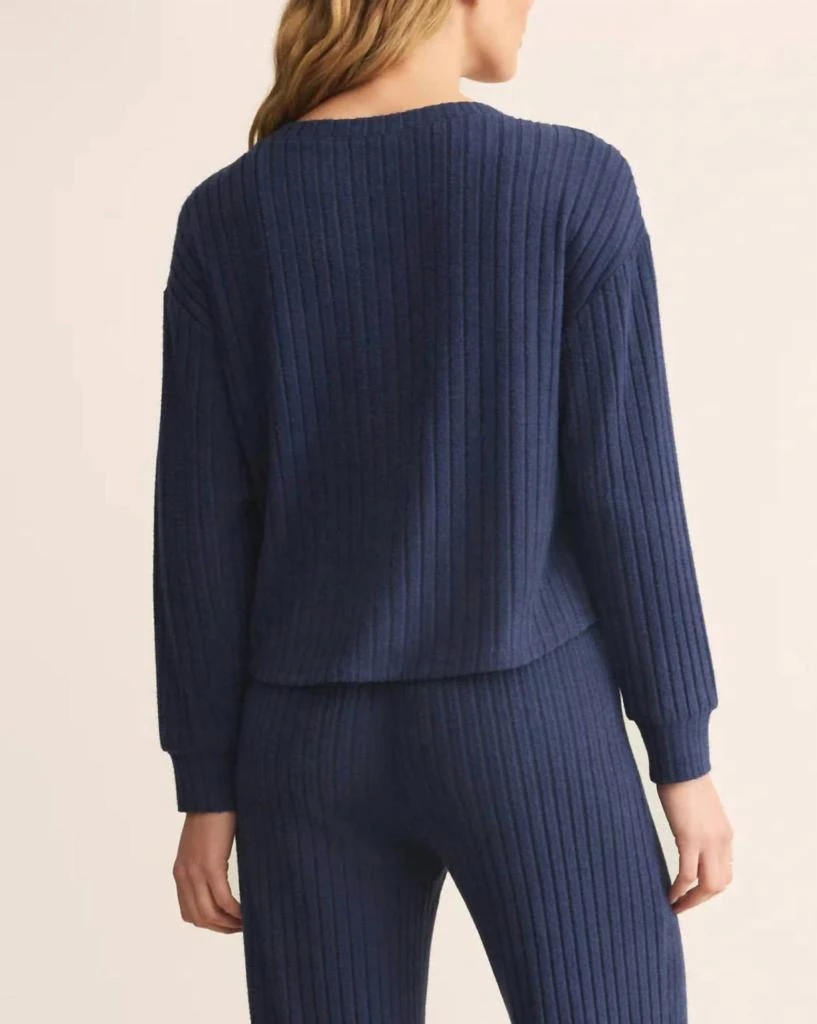 Z Supply Z Supply - Ribbed Long Sleeve Top 2