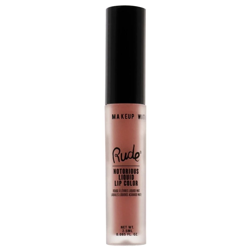 Rude Cosmetics Notorious Rich Long Liquid Lip Color - Below the Belt by Rude Cosmetics for Women - 0.1 oz Lip Color 3