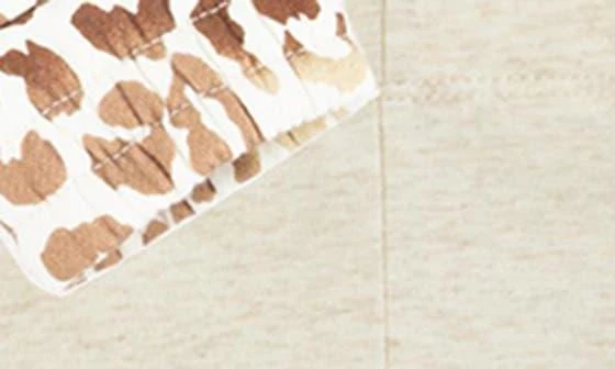 NIKE Leopard Print Fleece Sweatshirt & Leggings Set 4