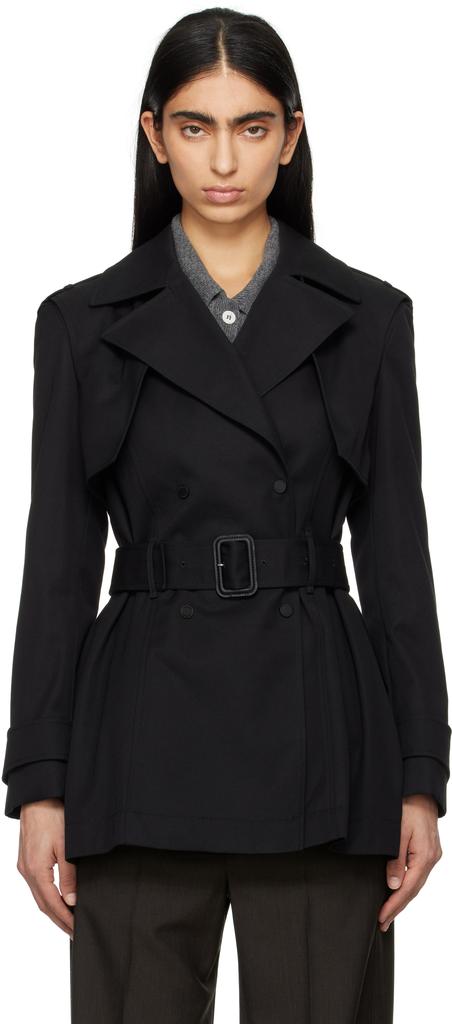 Dries Van Noten Risto Belted Short Trench Coat - Coats