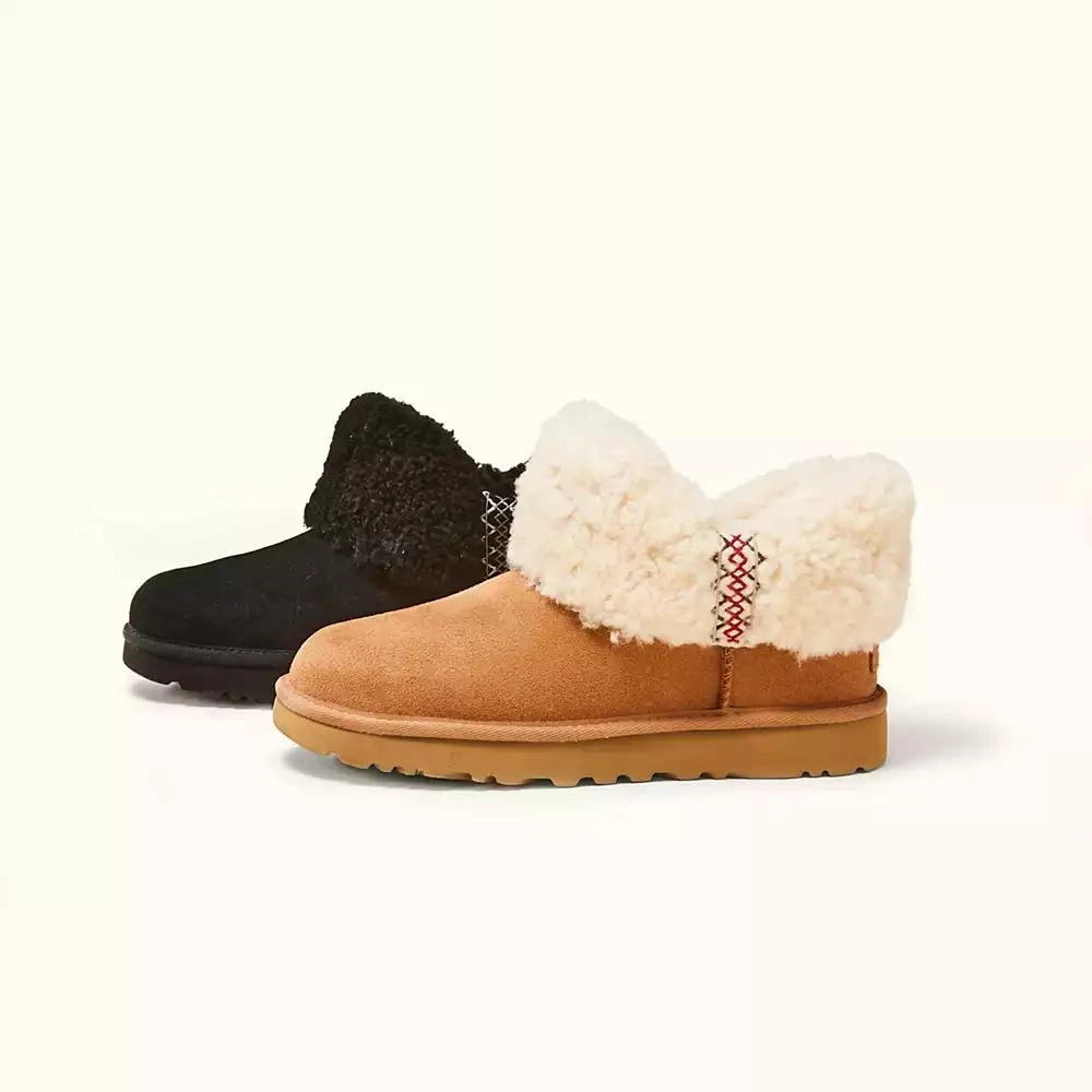 UGG Classic Ultra Mini Braid Slip-On Booties 6