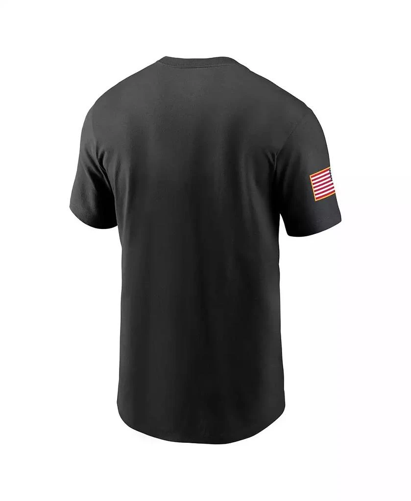 Jordan Men's Black North Carolina Tar Heels 2025 Military Appreciation Dri-FIT T-Shirt 3