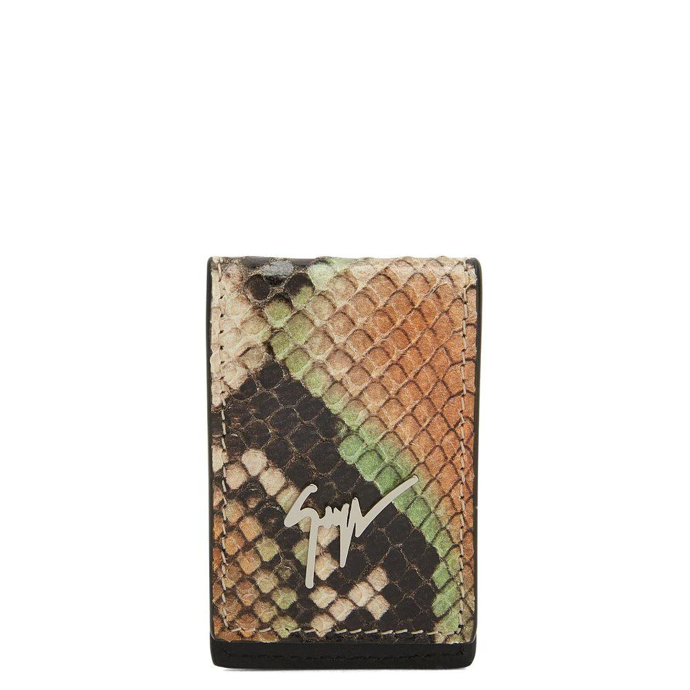 Giuseppe Zanotti Giuseppe Zanotti Albert Logo Plaque Card Case