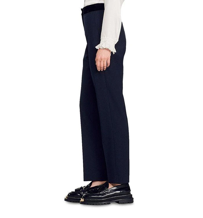 Sandro Noam Straight Cut Trouser Pants 3