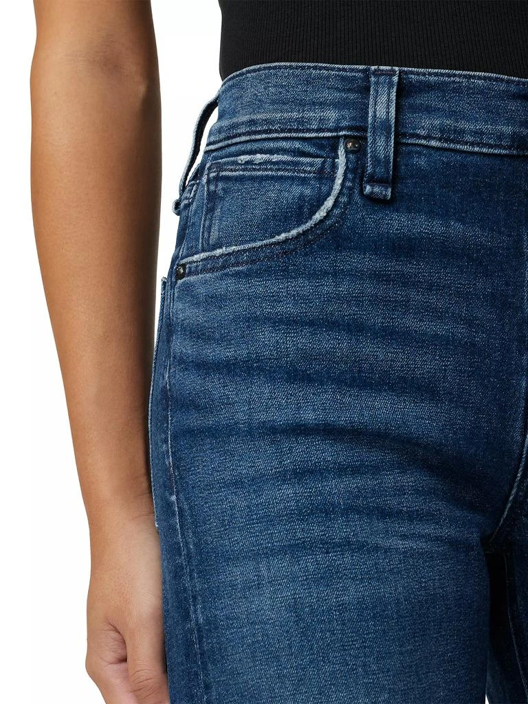 Hudson Petite Rosie High-Rise Wide-Leg Jeans 6