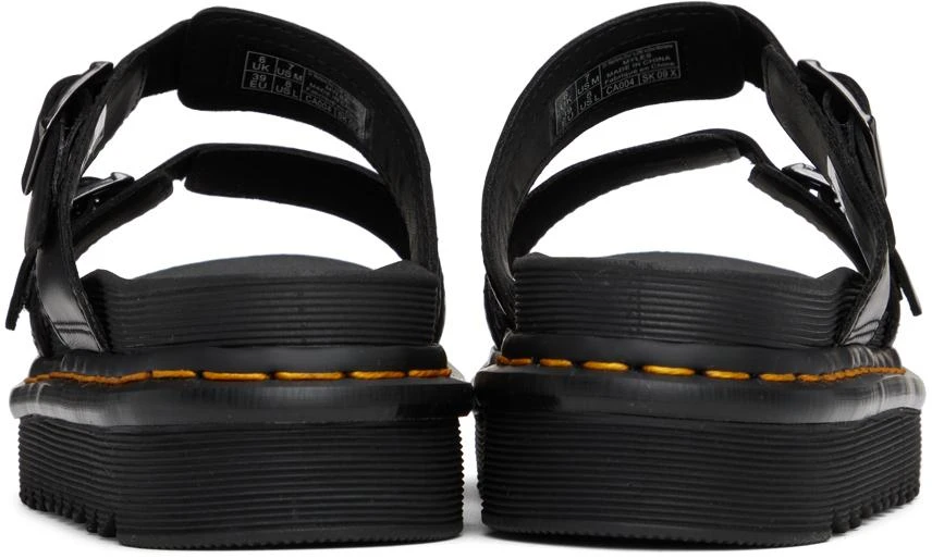 Dr. Martens Black Myles Brando Sandals 2