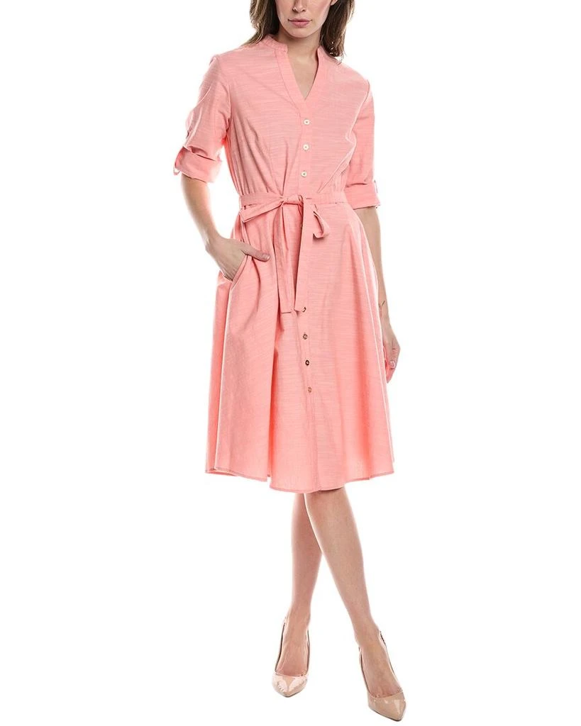 Sharagano Tie Waist Shirtdress 1