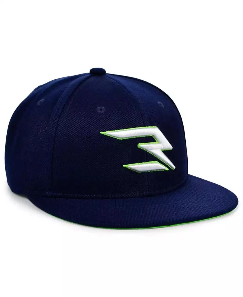 Nike 3BRAND by Russell Wilson Men's Navy, White Fashion Snapback Adjustable Hat 3