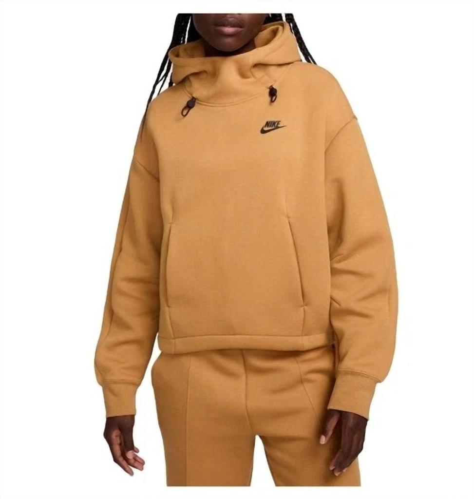 tan nike hoodie womens