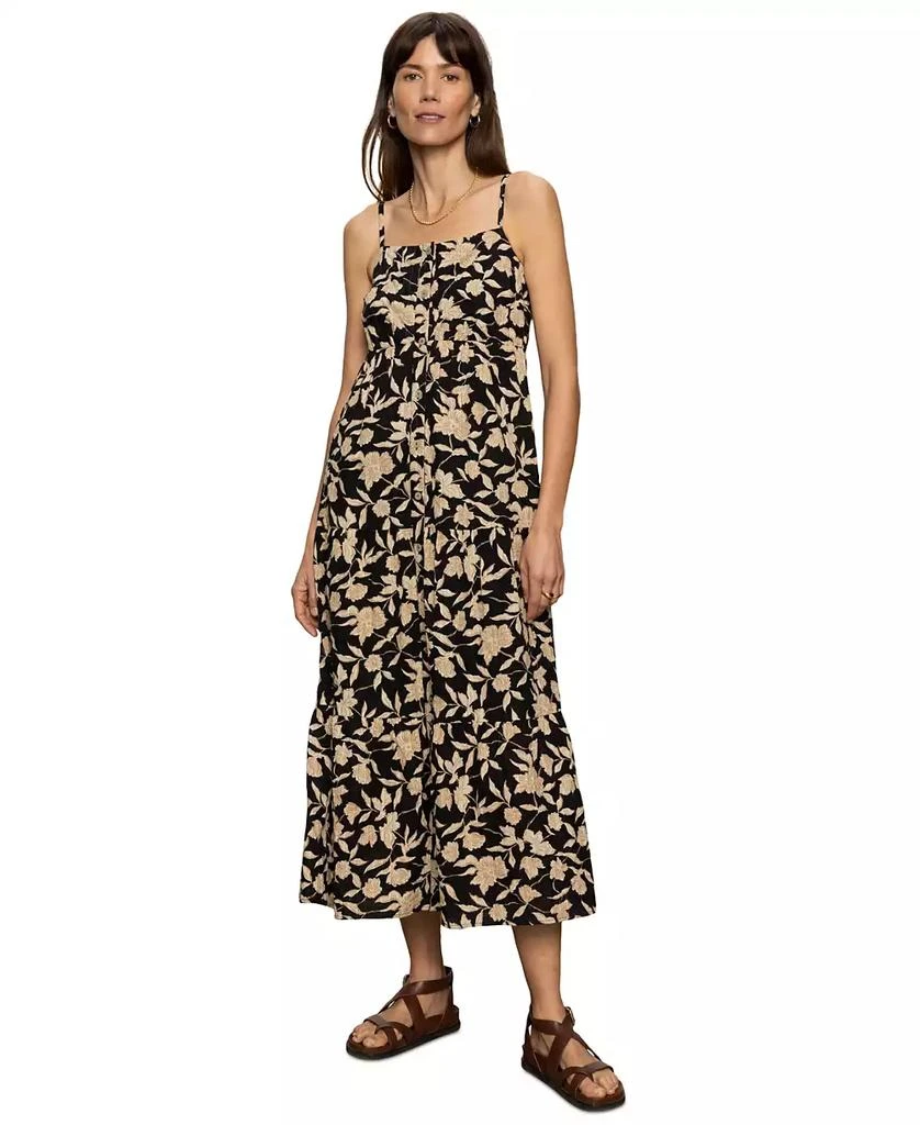 Sanctuary Women's Cotton Tiered Picot Maxi Dress 1