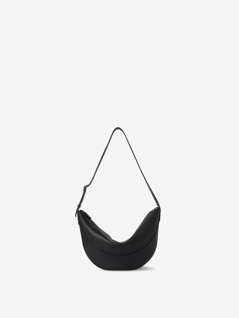 The Row Black leather Jouve bag - Crossbody Bags - BeyondStyle
