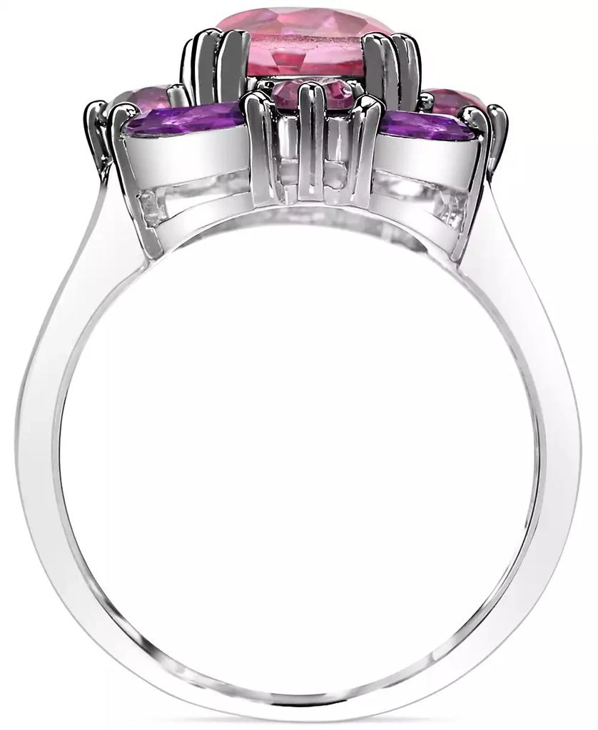 Macy
s Multi-Gemstone Cluster Ring (3-7/8 ct. t.w.) in Sterling Silver 4