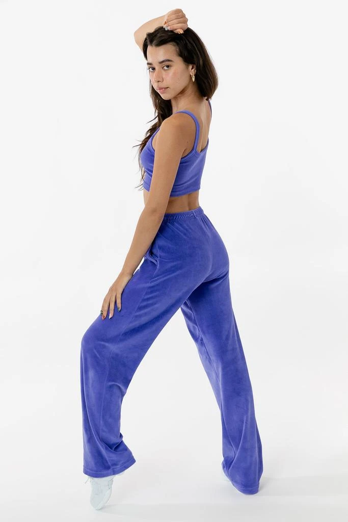 Los Angeles Apparel VLR315GD - Garment Dye Velour Lounge Pant 9