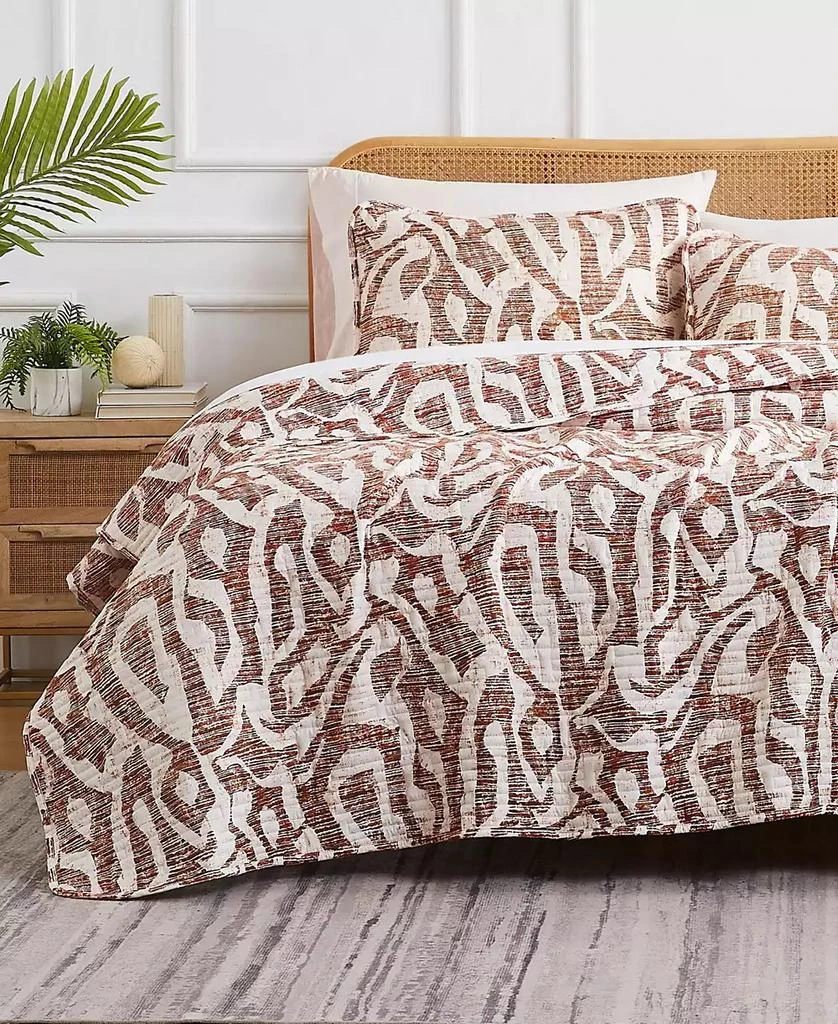 SOUTHSHORE FINE LINENS Khari Oversized 3 Piece Quilt Set 3