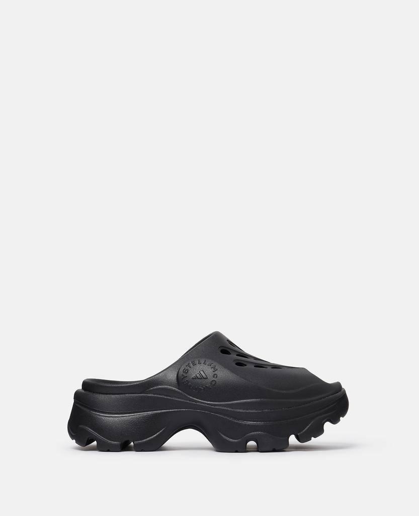 Stella McCartney Stella McCartney - Logo Clogs, Woman, Core Black, Size: 10