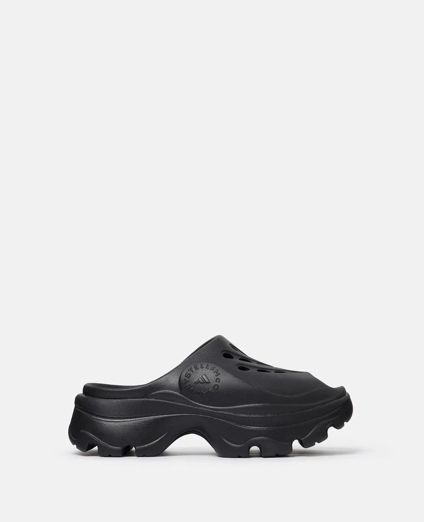 Stella McCartney Stella McCartney - Logo Clogs, Woman, Core Black, Size: 10 1