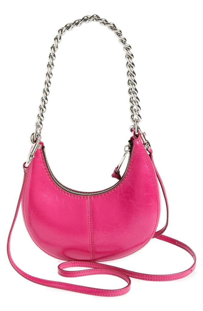 Marc Jacobs Mini Crescent Crinkle Leather Crossbody Bag 3