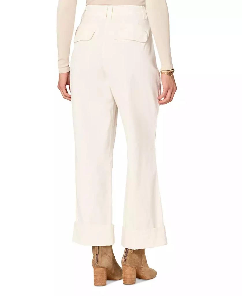 Democracy Women's Pleated Cuffed Wide-Leg Jeans 2