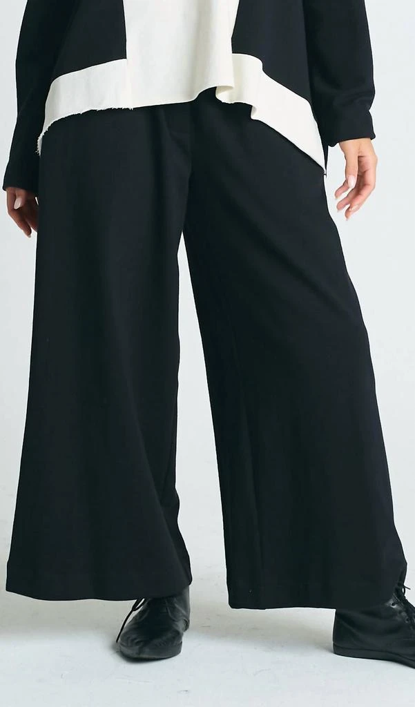 PLANET by Lauren G. Planet By Lauren G. - FRENCH TERRY FLOODED PANT