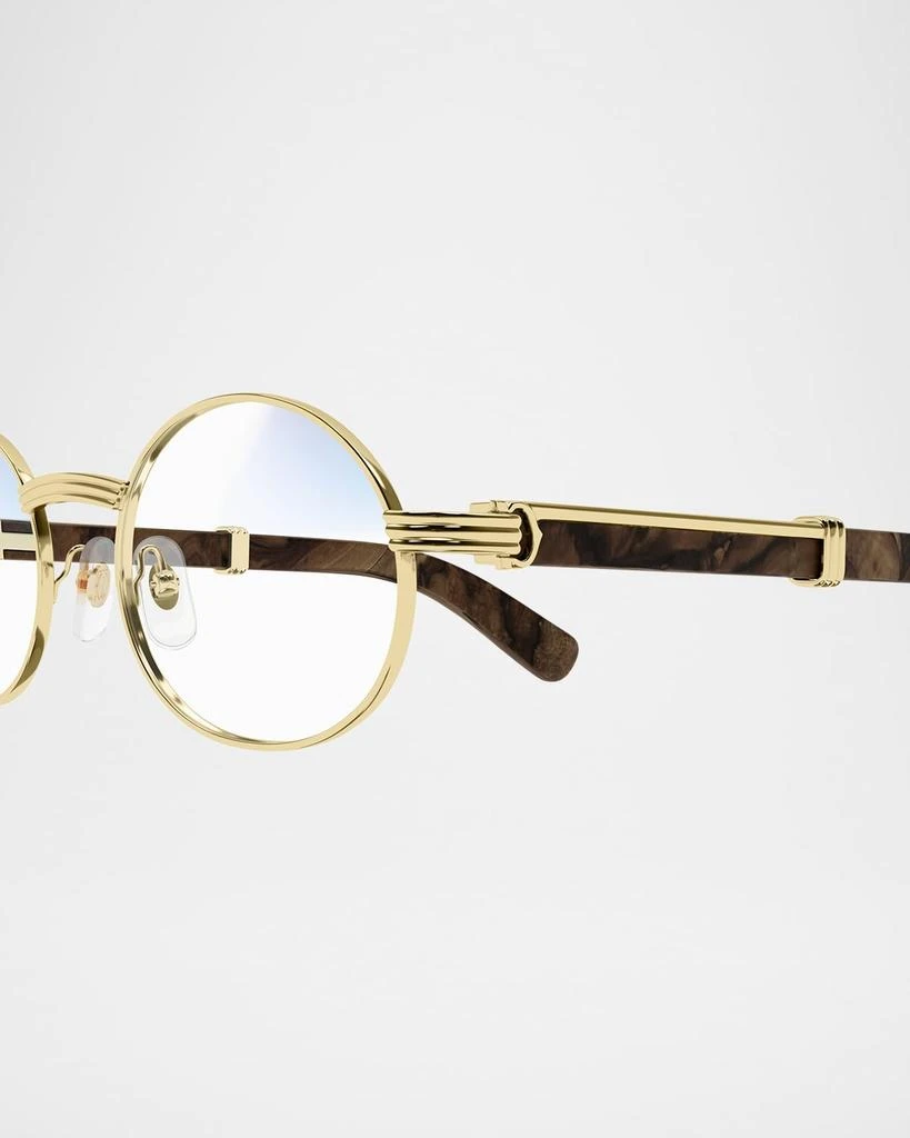 Cartier Men's CT0464SM Metal Round Optical Frames 2