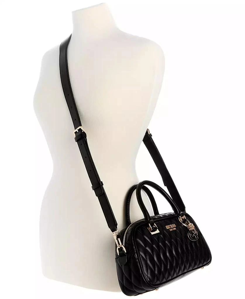 GUESS Women
s Valla Medium Satchel Bag 5