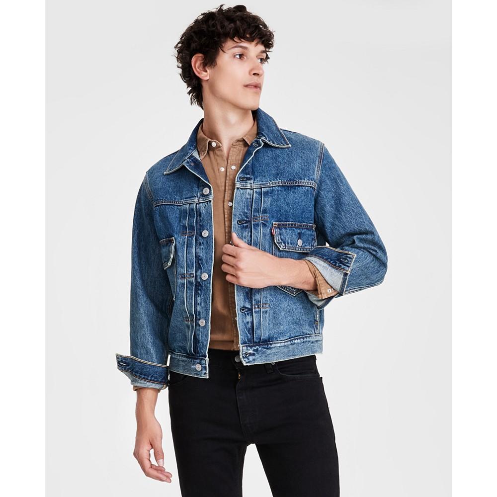 Levi's Men's Type 2 Relaxed-Fit Denim Trucker Jacket