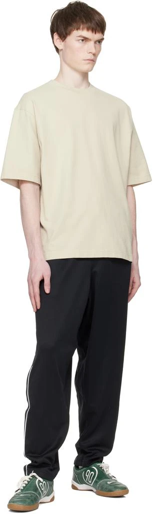 NIKE Black Oversized Knit Tracksuit Pants 4