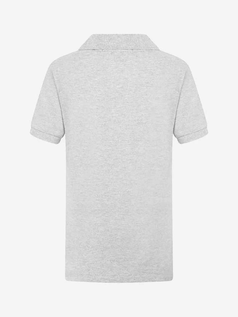 Ralph Lauren Boys Custom Fit Polo Shirt in Grey 2
