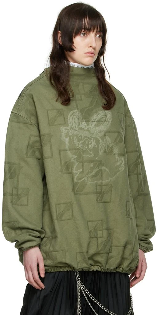 We11done Khaki Denim Blouse 2