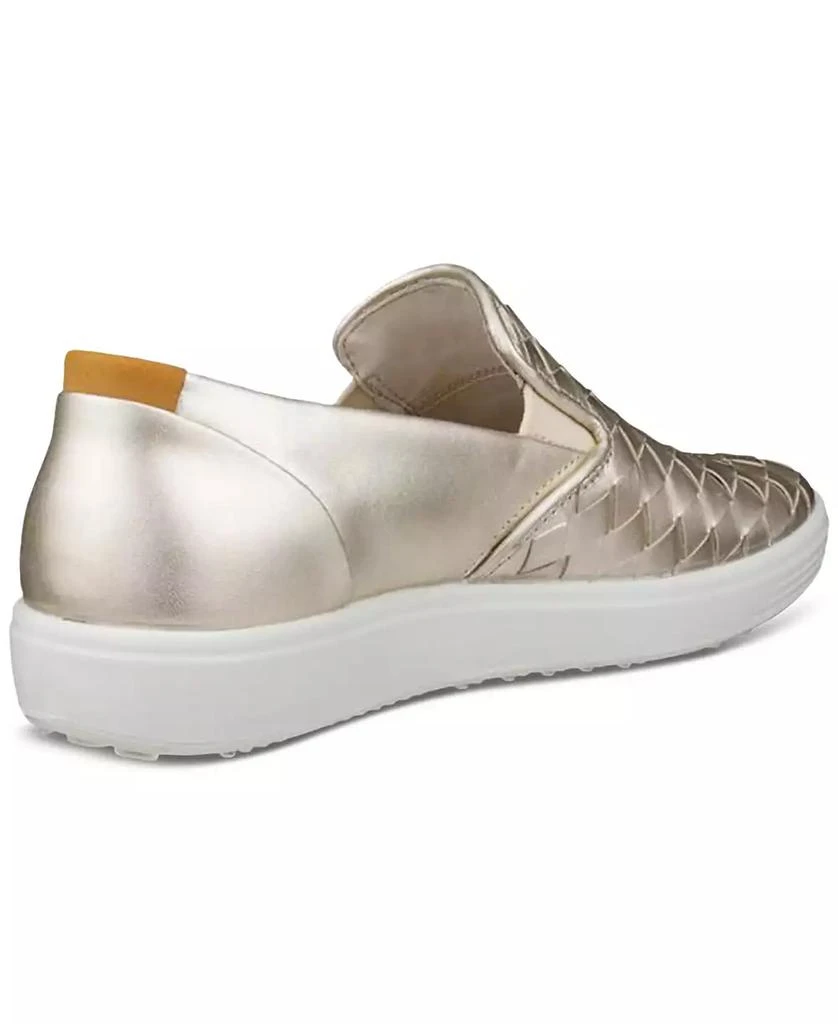 ECCO Women's Soft 7 Woven Slip-On Sneakers 6