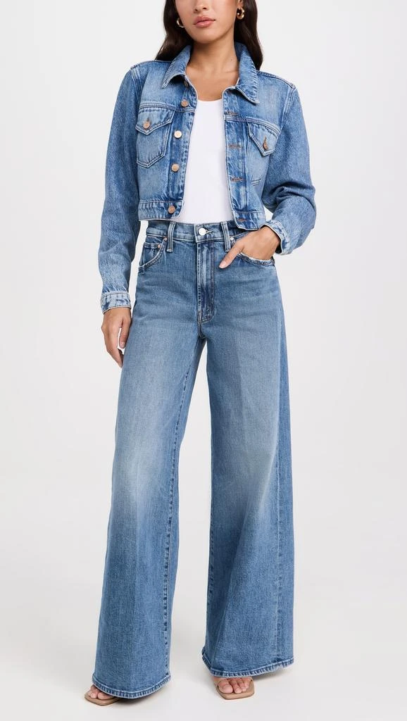 MOTHER The Ditcher Roller Zip Skimp Jeans 4