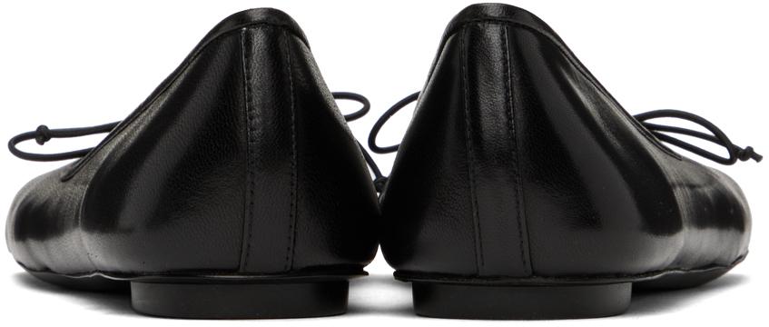 Balenciaga Black Anatomic Ballerina Flats