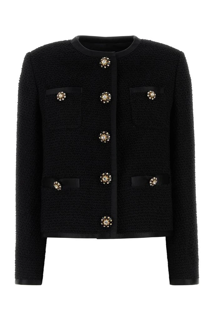 Dolce 
Gabbana Black tweed blazer