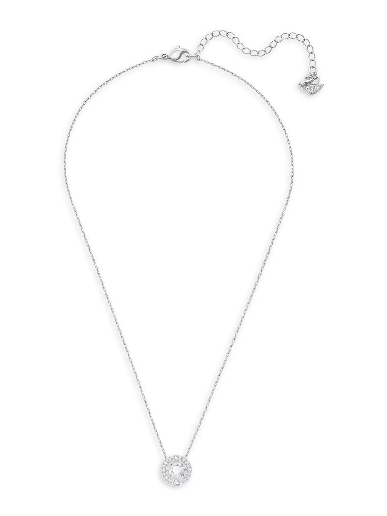 Swarovski Una Swarovski Crystal Rhodium-Plated Necklace 2