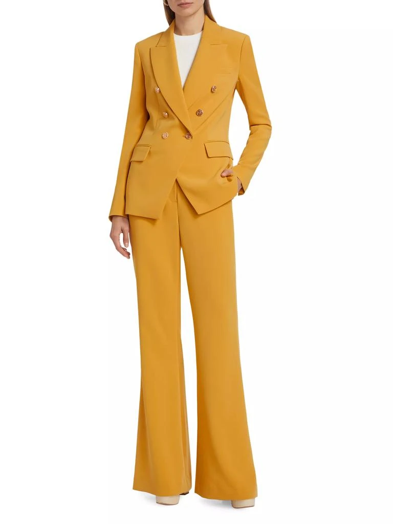Toccin Kylie Double-Breasted Cutaway Blazer 2