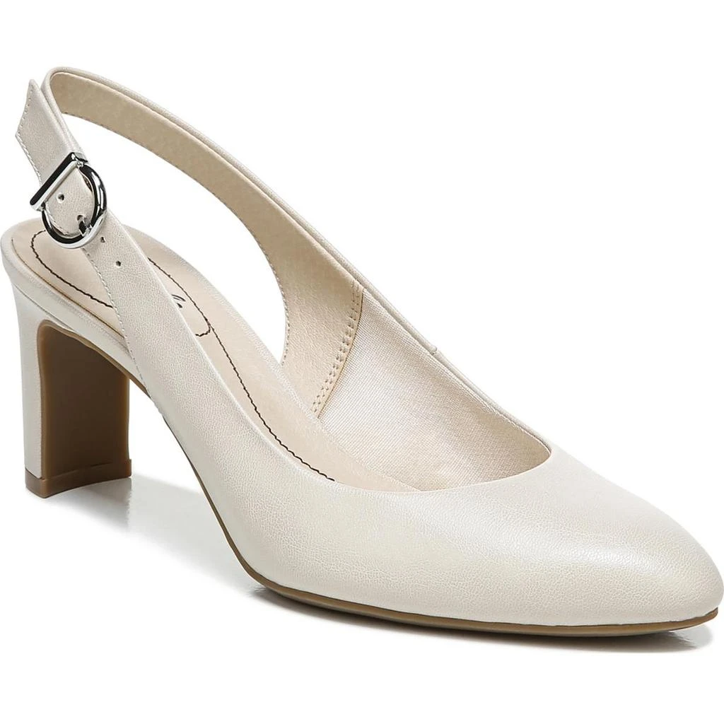 LifeStride Gigi Sling  Womens Cushioned Footbed Slip On Dress Heels 10