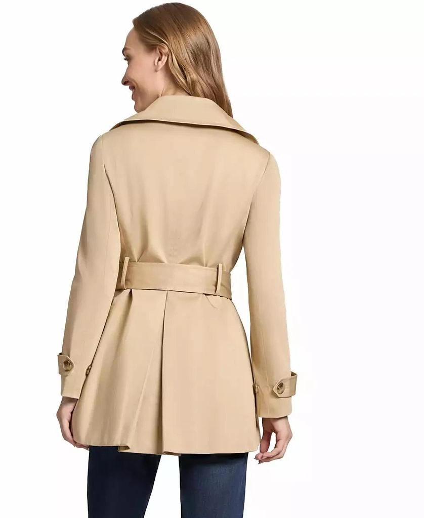JONES NEW YORK Women's Trench Double Breasted Collared Coat 2