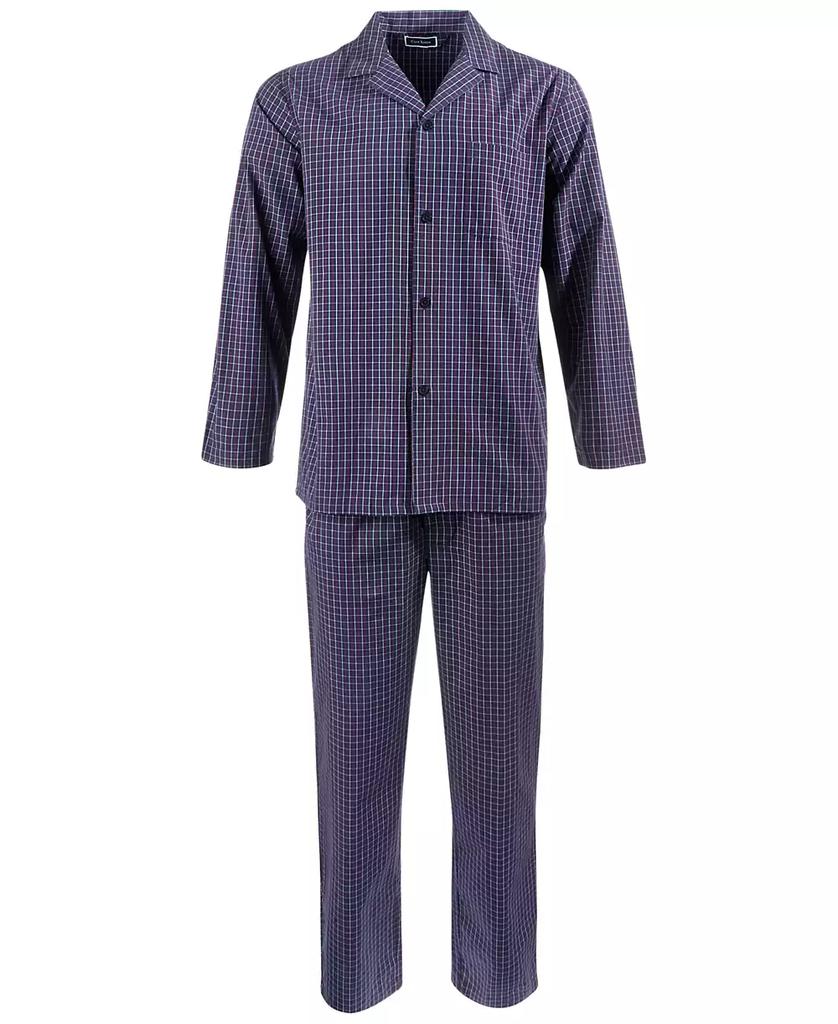 Club Room Men's 2-Pc. Solid Oxford Pajama Set, Created for Macy's