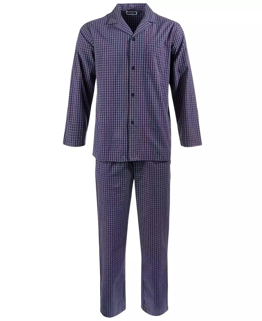 Club Room Men's 2-Pc. Solid Oxford Pajama Set, Created for Macy's 1