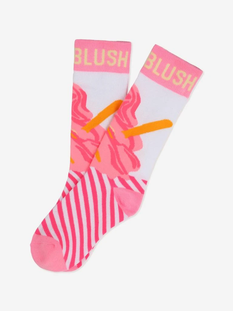 Billieblush Billieblush Girls Ice Cream Socks in Pink 2