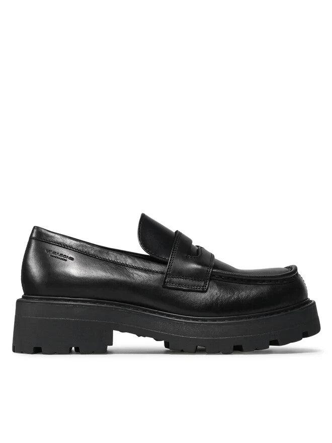 Vagabond Cosmo 2.0 5049-501-20 Flat Women's 8 Black Leather Loafers Shoes ZOGG15